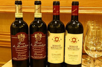 Brunello wine tasting event